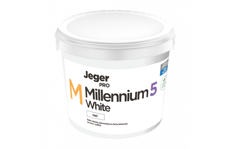 Jeger Millennium 5 White Paint Mat