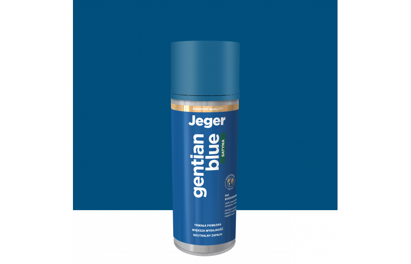 Jeger Gentian Blue Satyna