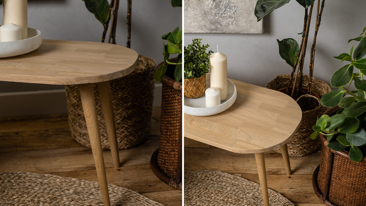Mieszkaj w naturalnym stylu! Wykorzystaj drewno w aranżacji – zobacz, jak wykonać wyjątkowy  stolik