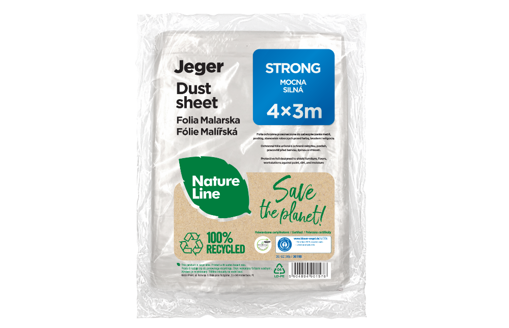 Folia malarska 4×3m strong