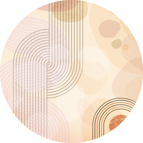 Jeger Tapeta koło Caramel