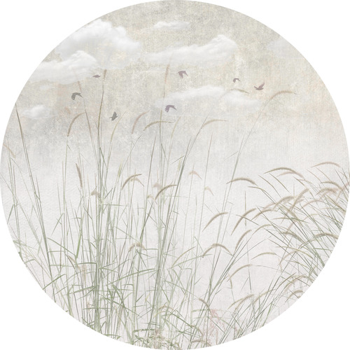 Jeger Tapeta koło Green Grass