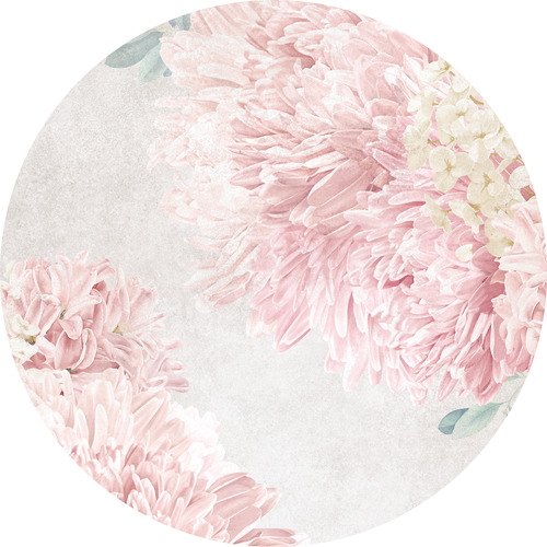 Jeger Tapeta koło Pink