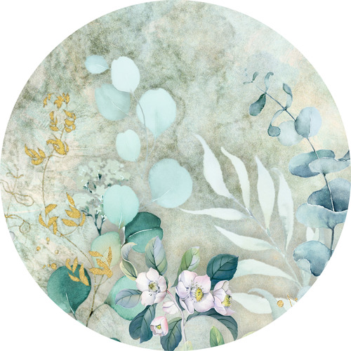 Jeger Tapeta koło Sky Flowers