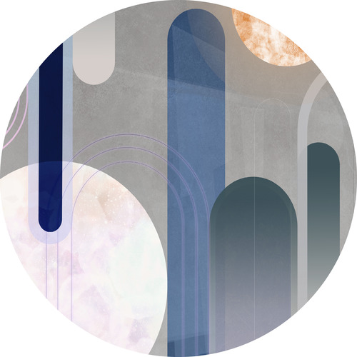 Jeger Tapeta koło Tiles