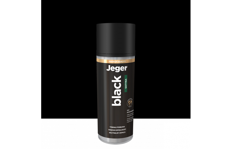 Jeger Black Satyna