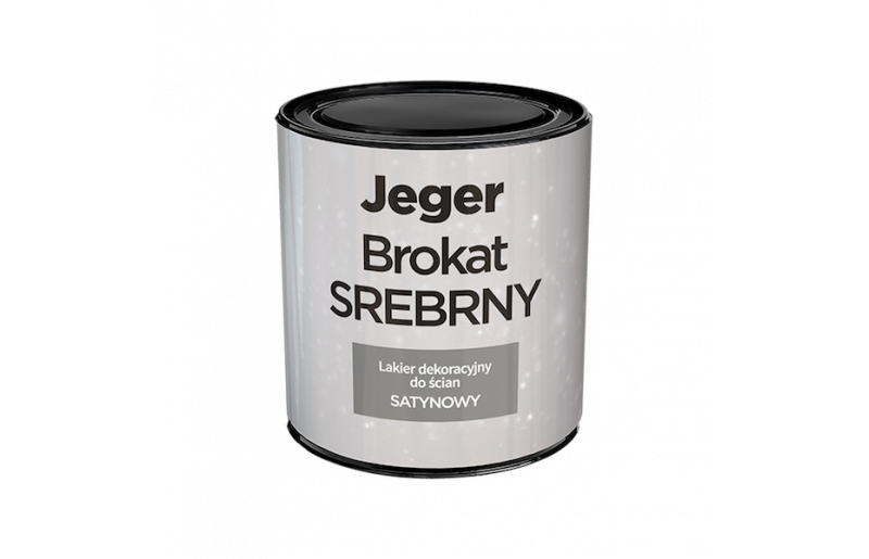 Jeger Brokat Srebrny