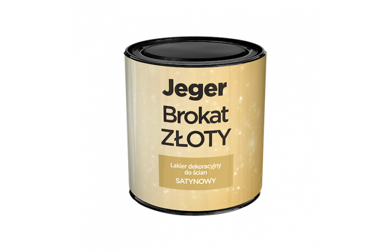 Jeger Brokat Złoty