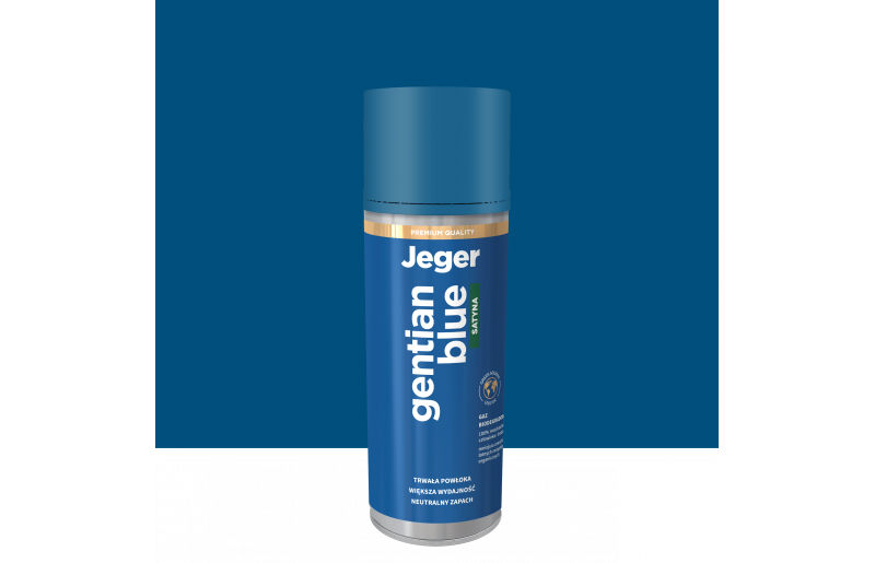 Jeger Gentian Blue Satyna