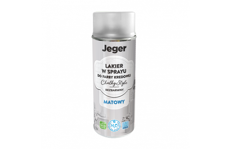 Jeger Lakier w sprayu do Farby Kredowej Matowy