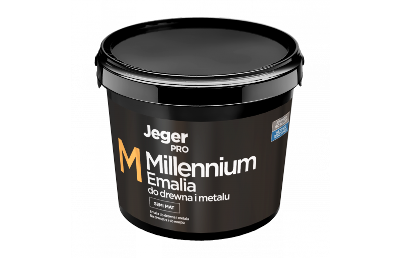 Jeger Millennium Emalia do drewna i metalu Semi Mat