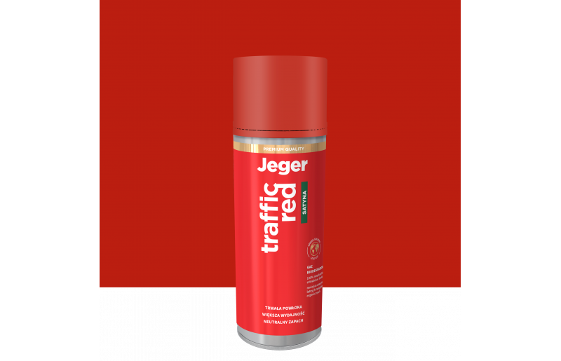 Jeger Traffic Red Satyna