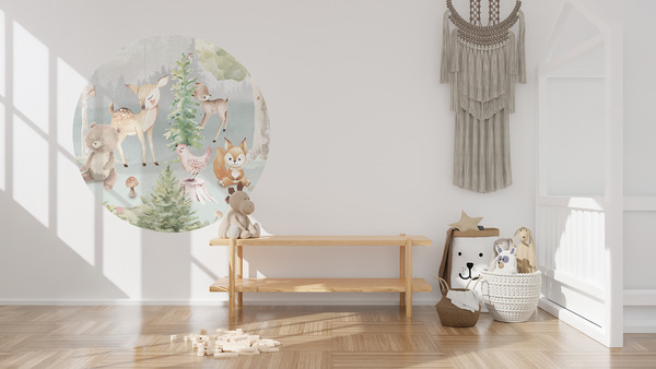 Jeger Tapeta Koło Bambi wizualizacja