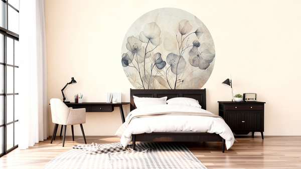 Jeger Tapeta Koło Bloom wizualizacja