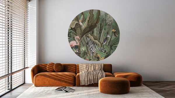 Jeger Tapeta Koło Exotic wizualizacja