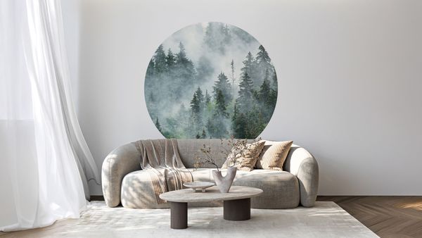 Jeger Tapeta Koło Forest wizualizacja