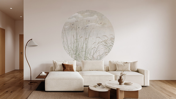 Jeger Tapeta Koło Green Grass wizualizacja