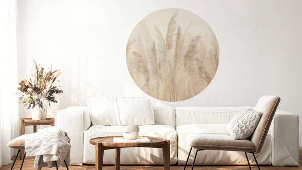 Jeger Tapeta Koło Pampas wizualizacja