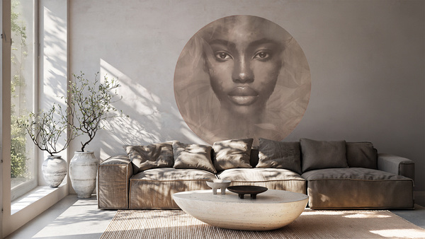 Jeger Tapeta Koło Shadow wizualizacja