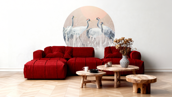 Jeger Tapeta Koło Tsuru wizualizacja