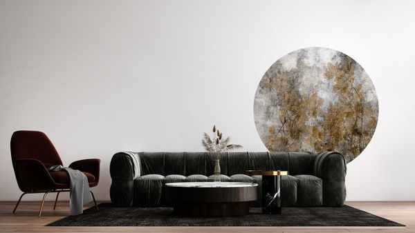 Jeger Tapeta koło Twigs wizualizacja