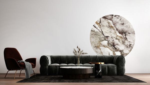 Jeger Tapeta Koło Wave wizualizacja