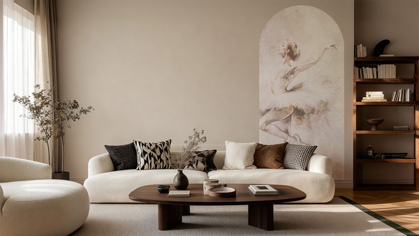 Jeger Tapeta Łuk Ballet wizualizacja