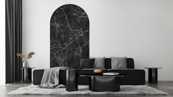 Jeger Tapeta Łuk Black Marble wizualizacja