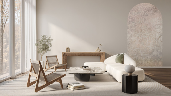 Jeger Tapeta Łuk Mandala wizualizacja