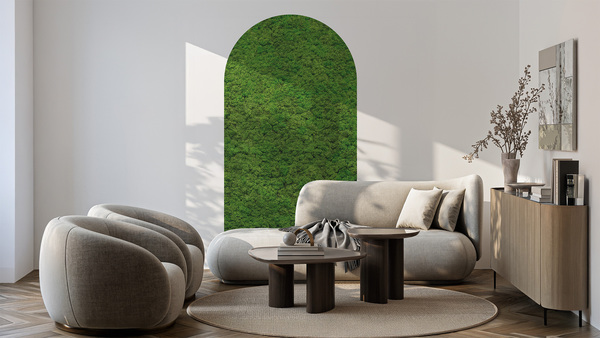 Jeger Tapeta Łuk Moss wizualizacja