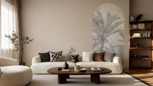 Jeger Tapeta Łuk Palms wizualizacja