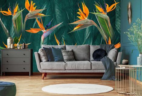 Jeger Tapeta Mural Strelitzia inspiracja