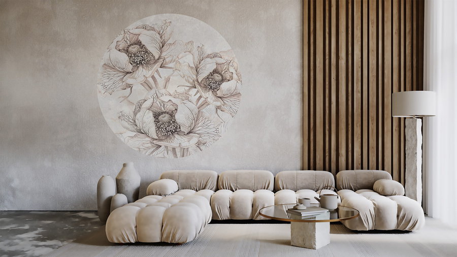 Jeger Tapeta Koło Amara wizualizacja