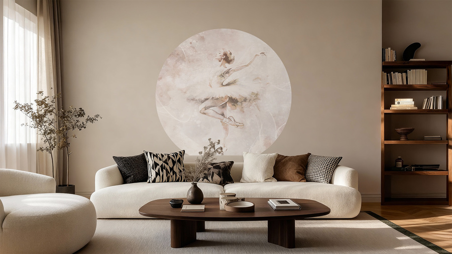 Jeger Tapeta Koło Ballet wizualizacja