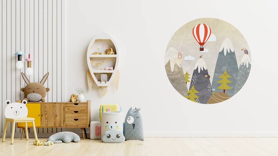 Jeger Tapeta Koło Baloon wizualizacja