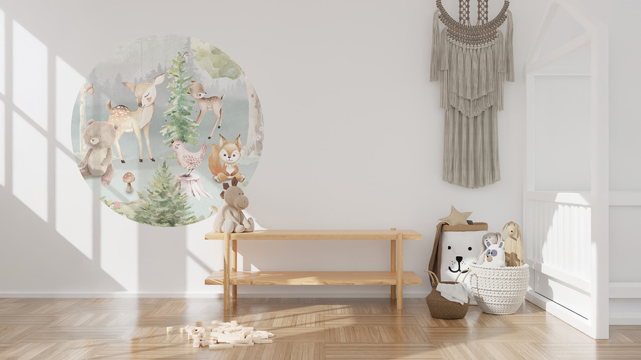 Jeger Tapeta Koło Bambi wizualizacja