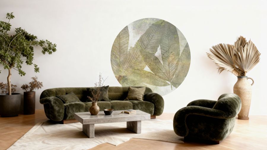 Jeger Tapeta koło Chestnut wizualizacja