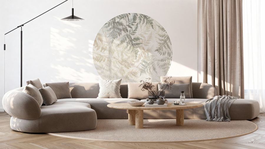 Jeger Tapeta Koło Fern wizualizacja