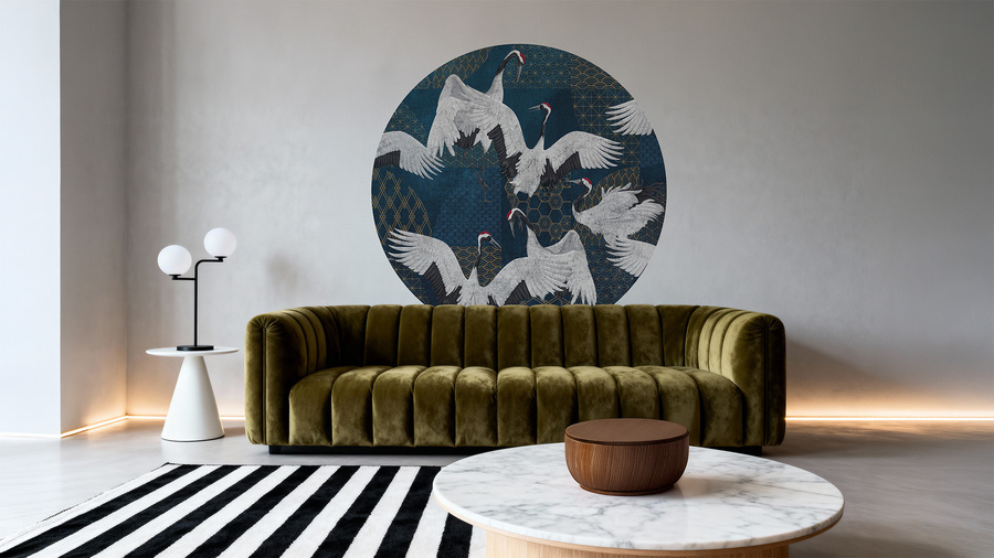 Jeger Tapeta Koło Orizuru wizualizacja