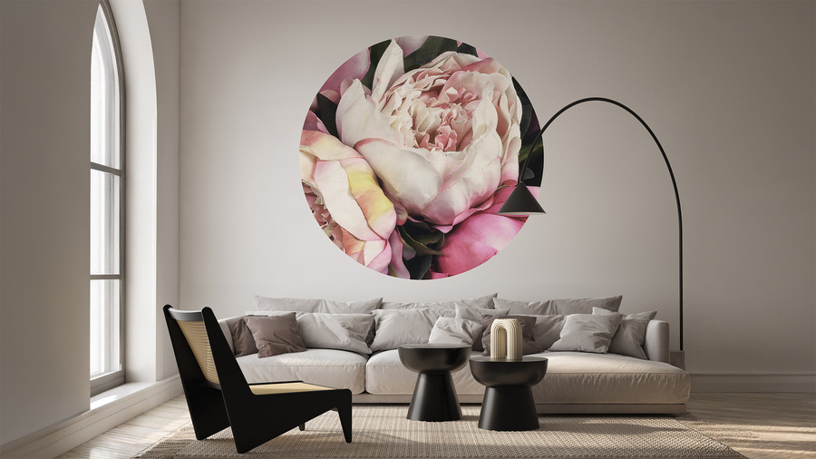 Jeger Tapeta Koło Peony wizualizacja