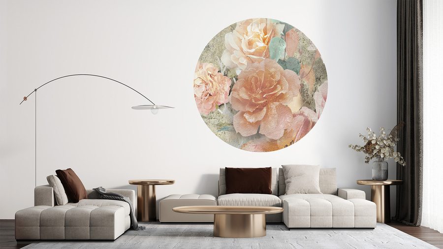 Jeger Tapeta Koło Rose wizualizacja