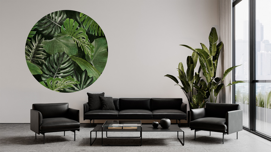 Jeger Tapeta Koło Tropical wizualizacja