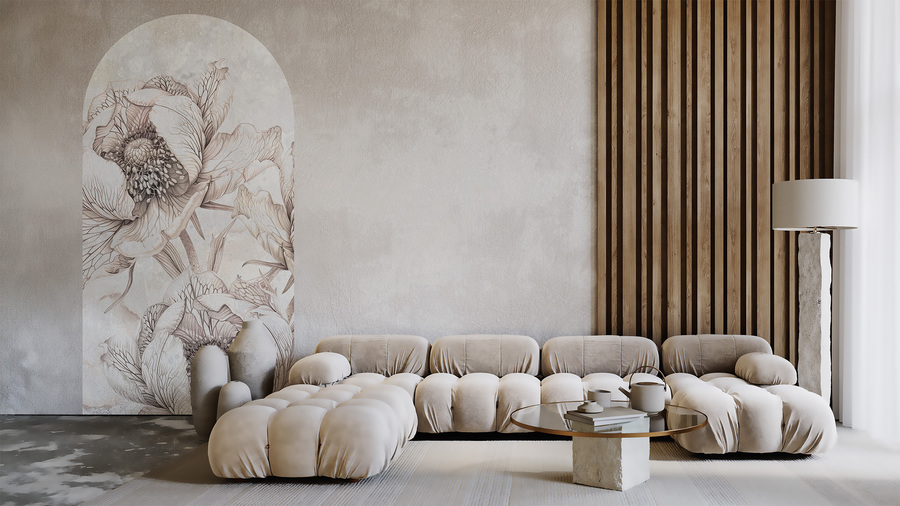 Jeger Tapeta Łuk Amara wizualizacja