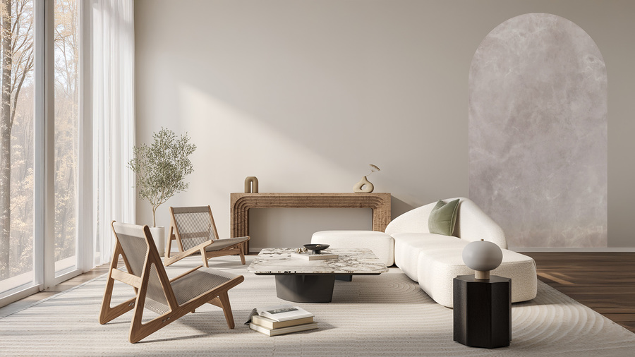 Jeger Tapeta Łuk Dew wizualizacja