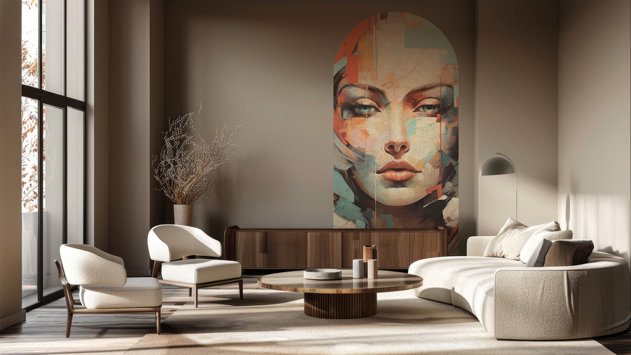 Jeger Tapeta Łuk Modern wizualizacja