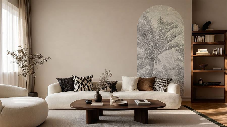 Jeger Tapeta Łuk Palms wizualizacja