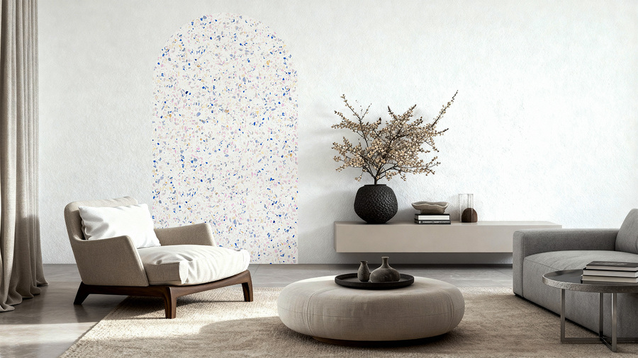 Jeger Tapeta Łuk Terazzo wizualizacja