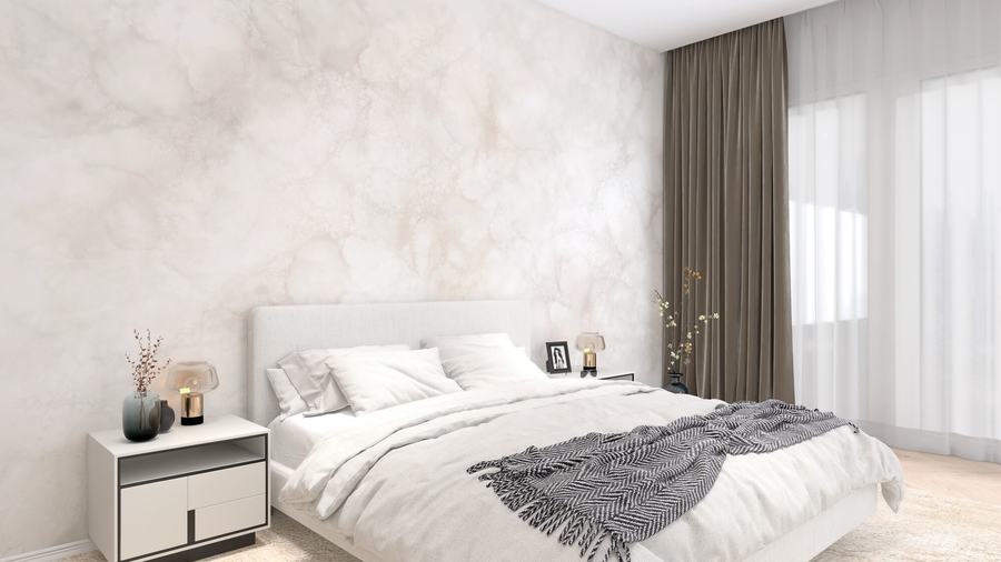 Jeger Tapeta Mural Ivory photo