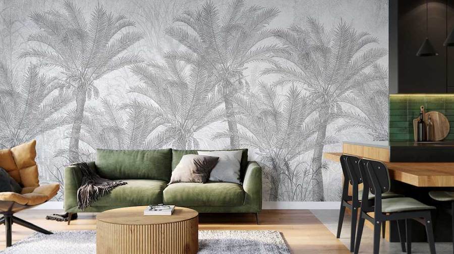 Jeger Tapeta Mural Palms wizualizacja