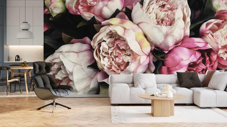 Jeger Tapeta Mural Peony wizualizacja 2